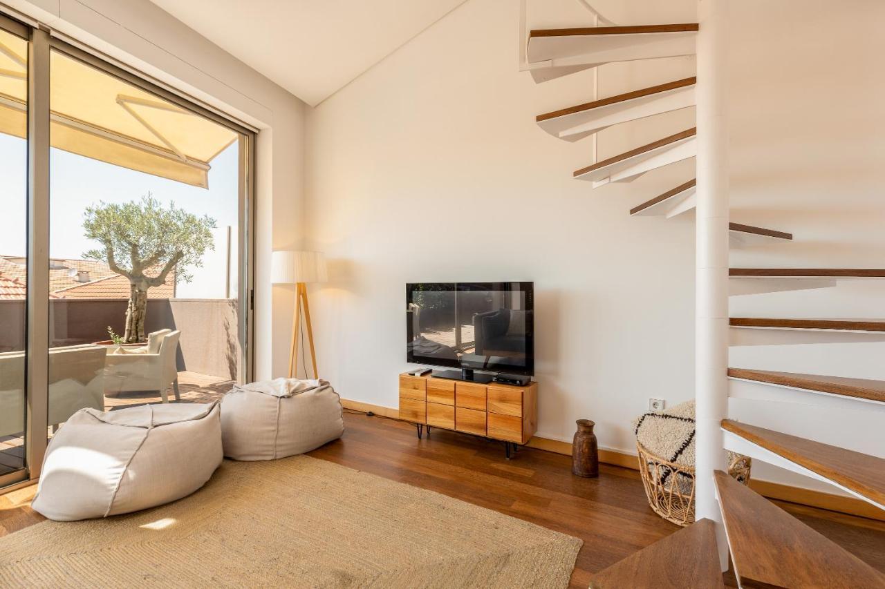 Sunny Loft In Downtown Porto With Private Parking Apartment Bagian luar foto